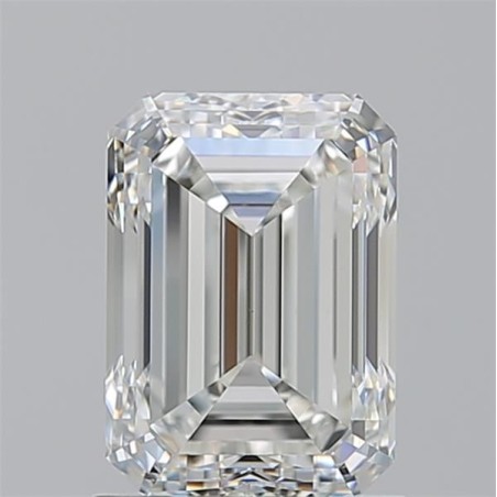 Diament szlif szmaragdowy, 1.7ct, VVS2, H, GIA 7543263175