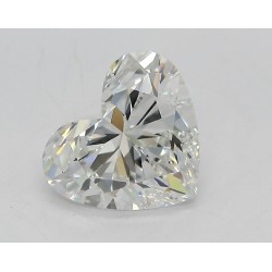 Diament laboratoryjny serce, 1.58ct, IF, E, IGI LG674535774