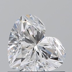 Diament serce, 0.8ct, VS1, E, GIA 2536591435