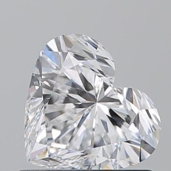 Diament serce, 0.91ct, VVS2, D, GIA 6535607824