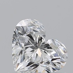 Diament serce, 0.71ct, VS1, F, GIA 5533635021