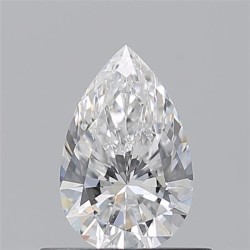 Diament szlif gruszkowy, 0.51ct, VS2, E, GIA 6532658171