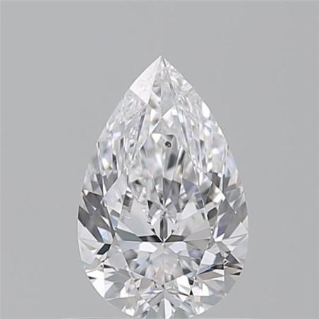 Diament szlif gruszkowy, 0.7ct, SI1, D, GIA 6531734057