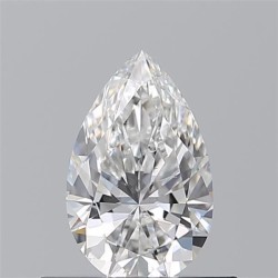 Diament szlif gruszkowy, 0.51ct, VS2, E, GIA 6535764605
