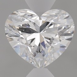 Diament laboratoryjny serce, 1.46ct, VVS2, D, IGI LG583303080