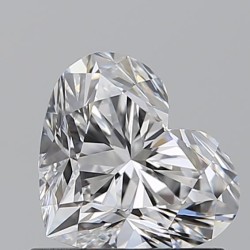 Diament serce, 0.8ct, VS1, D, GIA 6531959842