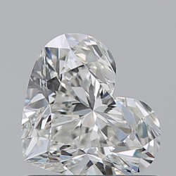 Diament serce, 0.9ct, VS1, I, GIA 5533894165