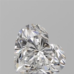 Diament serce, 1.5ct, VS2, E, GIA 6512696799