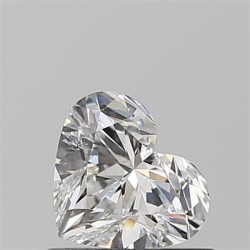 Diament serce, 0.73ct, VS2, E, GIA 6515932832