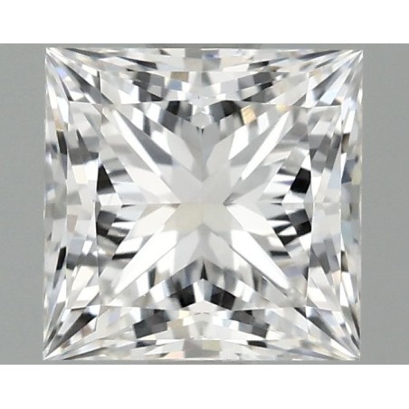 Diament laboratoryjny szlif princess, 1.08ct, VVS2, E, IGI LG733540478