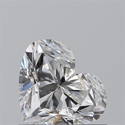 Diament serce, 0.7ct, VS2, F, GIA 2546019909