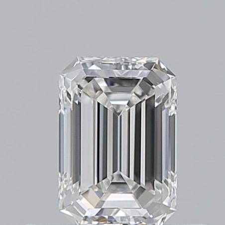 Diament szlif szmaragdowy, 0.5ct, VVS1, G, GIA 7548023256
