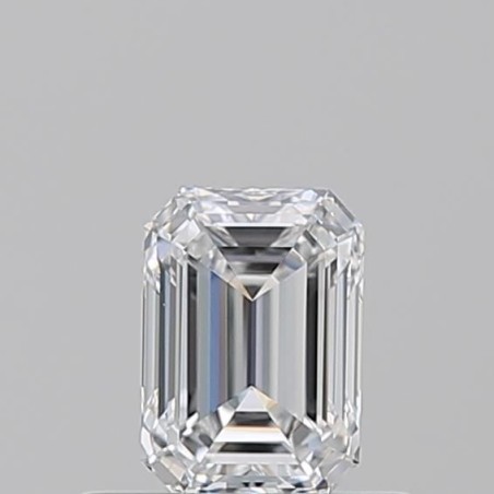 Diament szlif szmaragdowy, 0.5ct, VS1, D, GIA 7528540023
