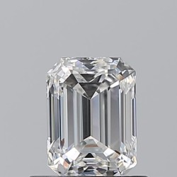 Diament szlif szmaragdowy, 0.7ct, VS2, E, GIA 1528541389