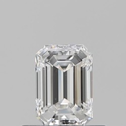 Diament szlif szmaragdowy, 0.5ct, VS2, E, GIA 2526545734