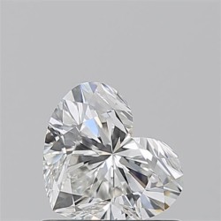 Diament serce, 0.73ct, VVS1, H, GIA 6525558060