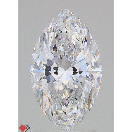 Diament laboratoryjny markiza, 2.5ct, VVS1, D, IGI LG713538043