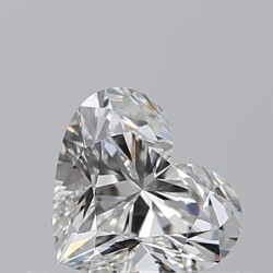 Diament serce, 0.5ct, VVS2, H, GIA 7548031812