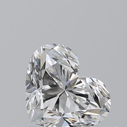 Diament serce, 0.5ct, VVS2, G, GIA 6541087498