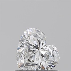 Diament serce, 0.71ct, VVS2, F, GIA 2537008600