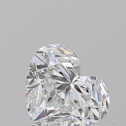Diament serce, 0.5ct, VVS2, E, GIA 2235792079