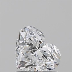 Diament serce, 1.01ct, VVS2, D, GIA 5232658734