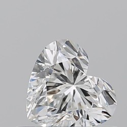 Diament serce, 0.5ct, VS2, G, GIA 5543087148