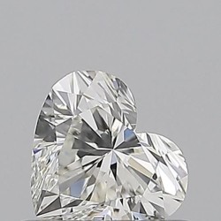 Diament serce, 0.5ct, VS2, H, GIA 1545109933