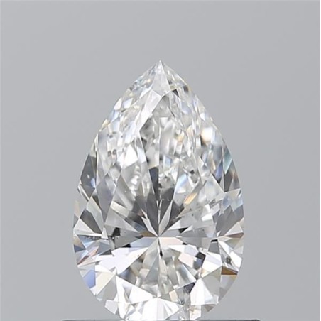 Diament szlif gruszkowy, 0.8ct, SI1, E, GIA 6542110671