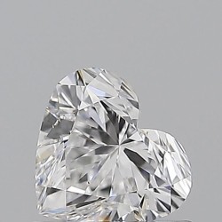 Diament serce, 0.7ct, VS2, D, GIA 6545139953