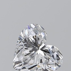 Diament serce, 0.5ct, VVS1, D, GIA 6545142809