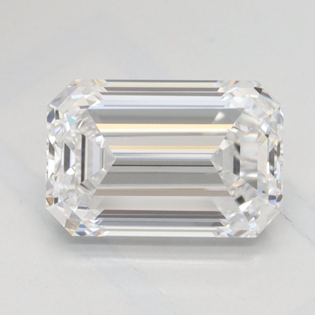 Diament laboratoryjny szlif szmaragdowy, 1.5ct, IF, D, IGI LG737548677