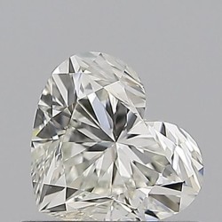Diament serce, 0.71ct, VS1, I, GIA 7542177442