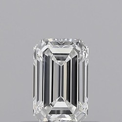 Diament szlif szmaragdowy, 0.59ct, VVS2, E, GIA 6545212907