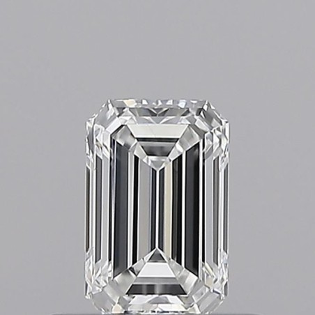 Diament szlif szmaragdowy, 0.59ct, VVS2, E, GIA 6545212907