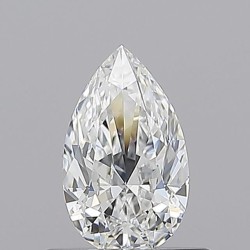 Diament szlif gruszkowy, 0.5ct, VS1, E, GIA 2546223737