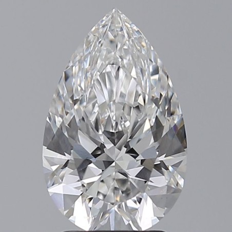 Diament laboratoryjny szlif gruszkowy, 2.59ct, VVS1, E, GIA 6522515355
