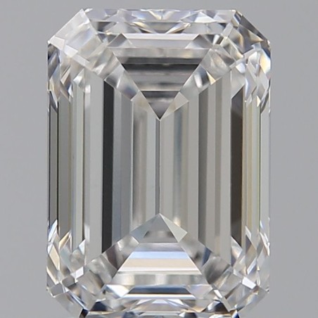 Diament laboratoryjny szlif szmaragdowy, 2.5ct, VVS1, E, IGI LG677517122