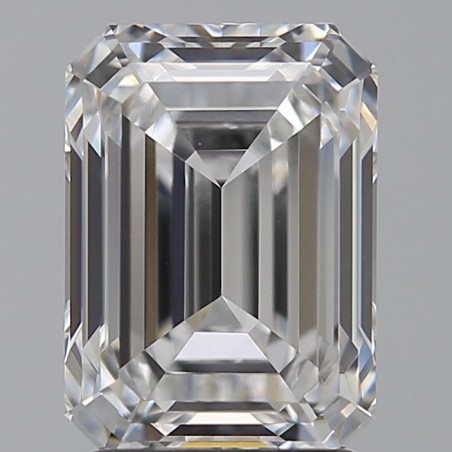 Diament laboratoryjny szlif szmaragdowy, 2.5ct, VVS1, E, IGI LG677517174