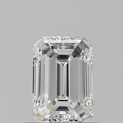 Diament szlif szmaragdowy, 0.71ct, VS1, E, GIA 7526116440