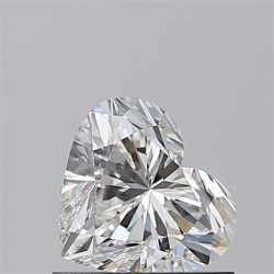 Diament serce, 0.78ct, VVS2, H, GIA 2526749855