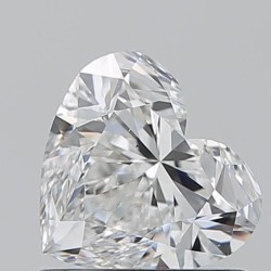 Diament serce, 0.91ct, VS2, F, GIA 7538082873