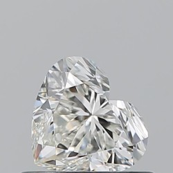 Diament serce, 0.51ct, VVS1, I, GIA 1539146444