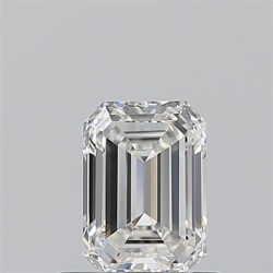 Diament szlif szmaragdowy, 0.7ct, VVS2, H, GIA 6522729886