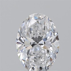 Diament szlif owalny, 1.01ct, SI1, D, GIA 7538455220