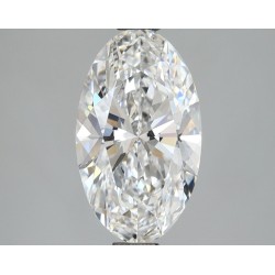 Diament laboratoryjny szlif owalny, 2.52ct, VVS2, E, IGI LG752537847