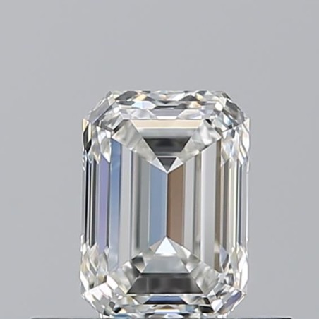 Diament szlif szmaragdowy, 0.5ct, VVS1, G, GIA 6233746656