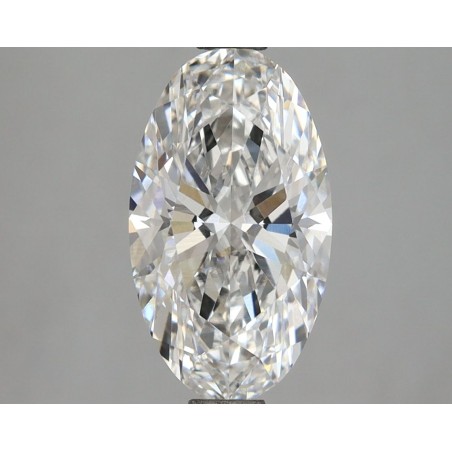 Diament laboratoryjny szlif owalny, 2.32ct, VVS2, E, IGI LG742550133