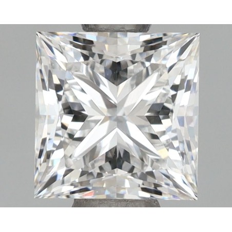 Diament laboratoryjny szlif princess, 1.08ct, IF, E, IGI LG658480087