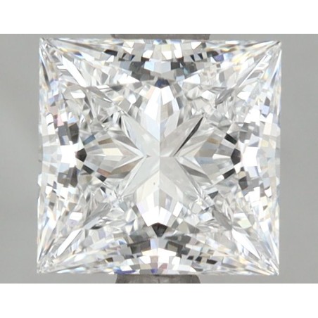 Diament laboratoryjny szlif princess, 2.2ct, VVS1, D, IGI LG671433009